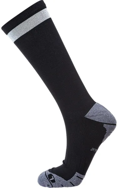 Endurance Torent Reflective Mid Length - Löparstrumpor - Svart - Strl. 39/42